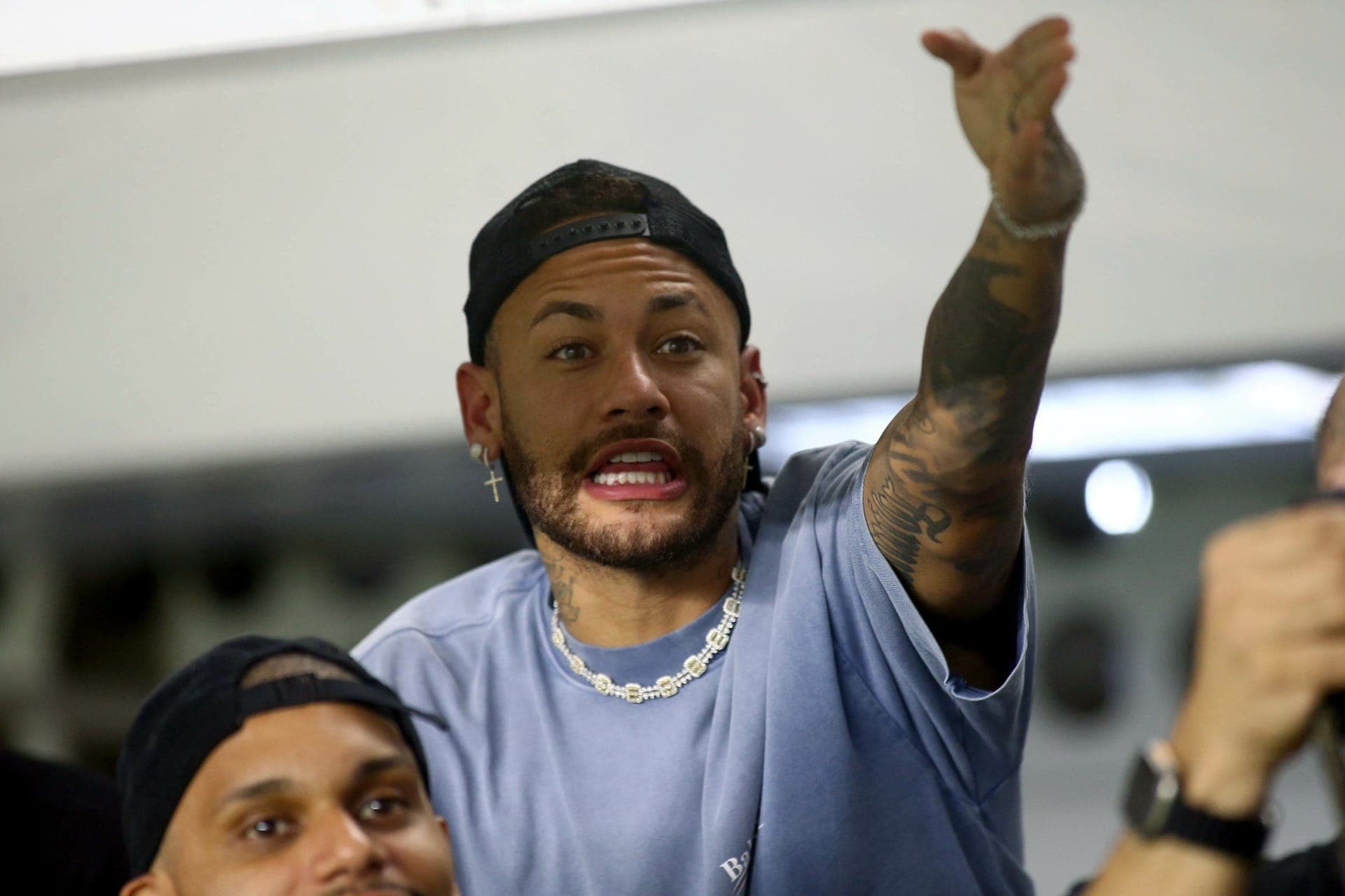 Neymar no camarote