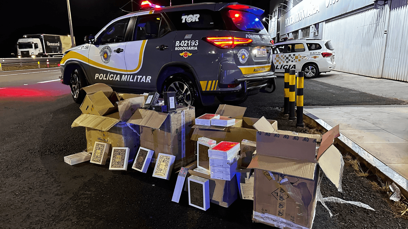 A mercadoria foi avaliada em R$ 100 mil