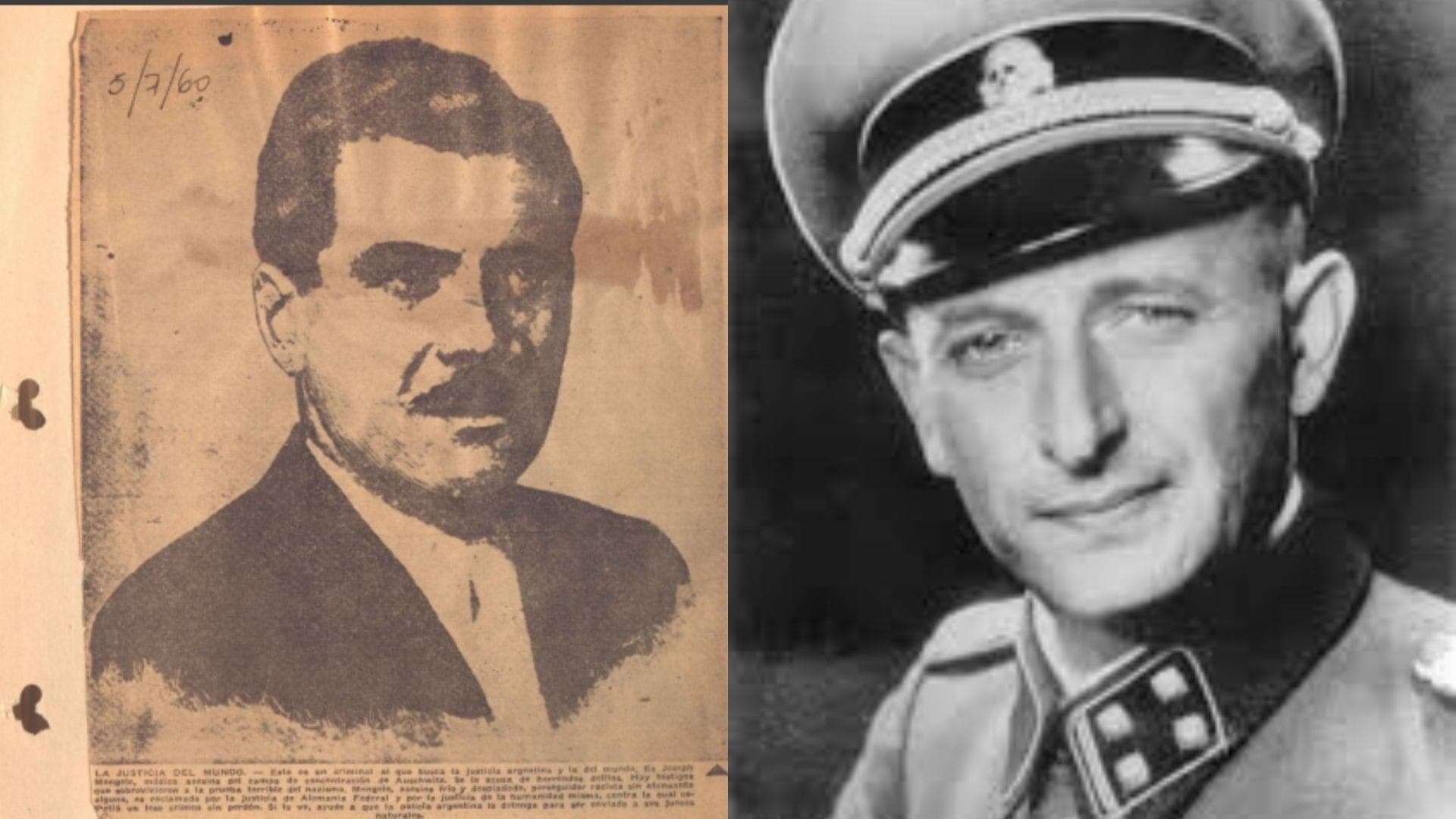 Josef Mengele e Adolf Eichmann