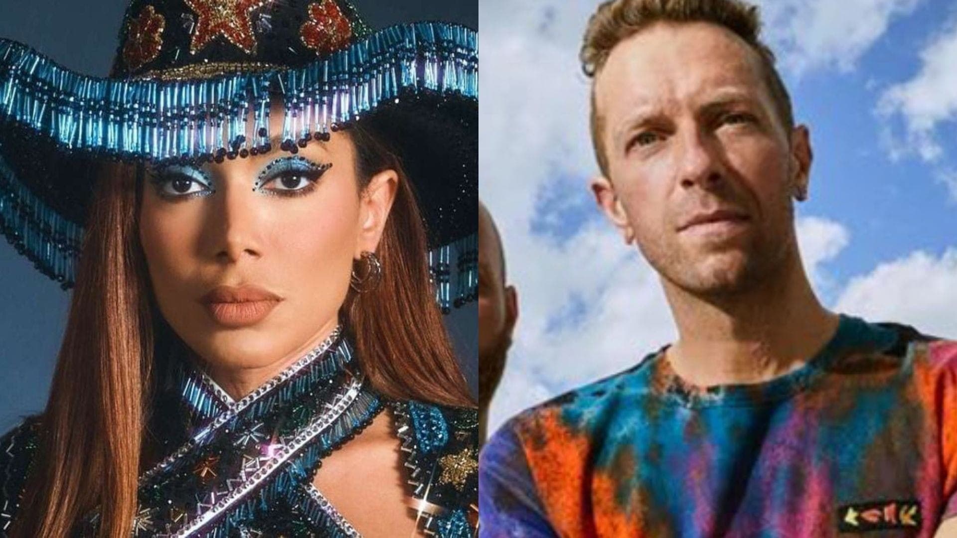 Anitta e Chris Martin estarão em festival