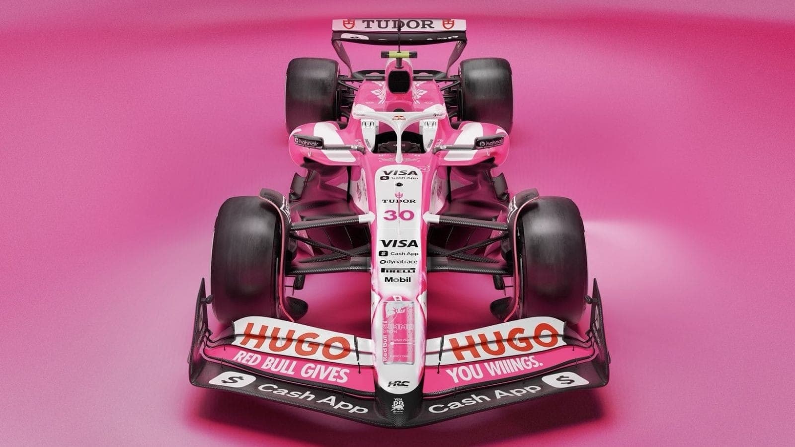Carro na Racing Bulls para o GP de Miami