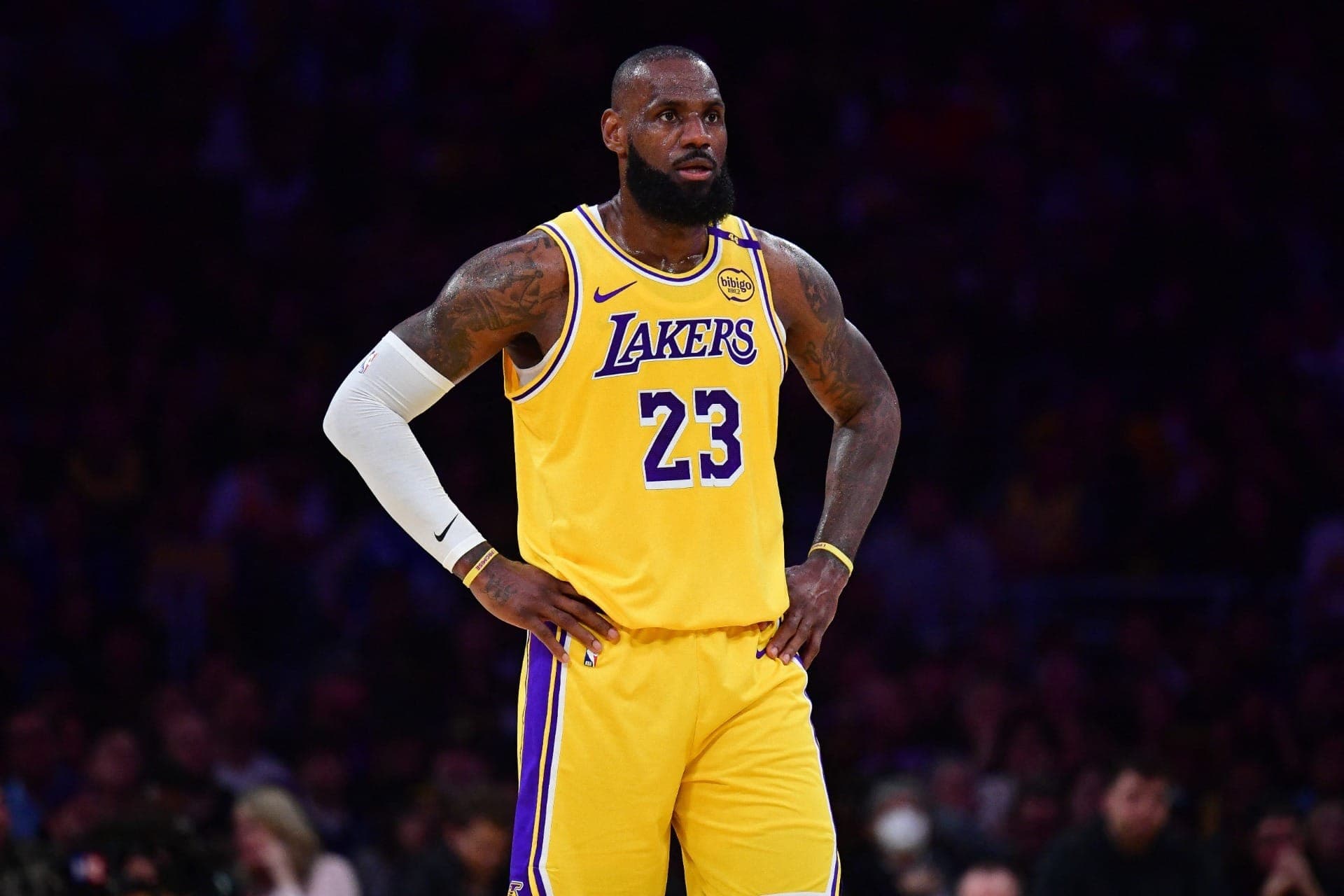 LeBron James, astro do Los Angeles Lakers