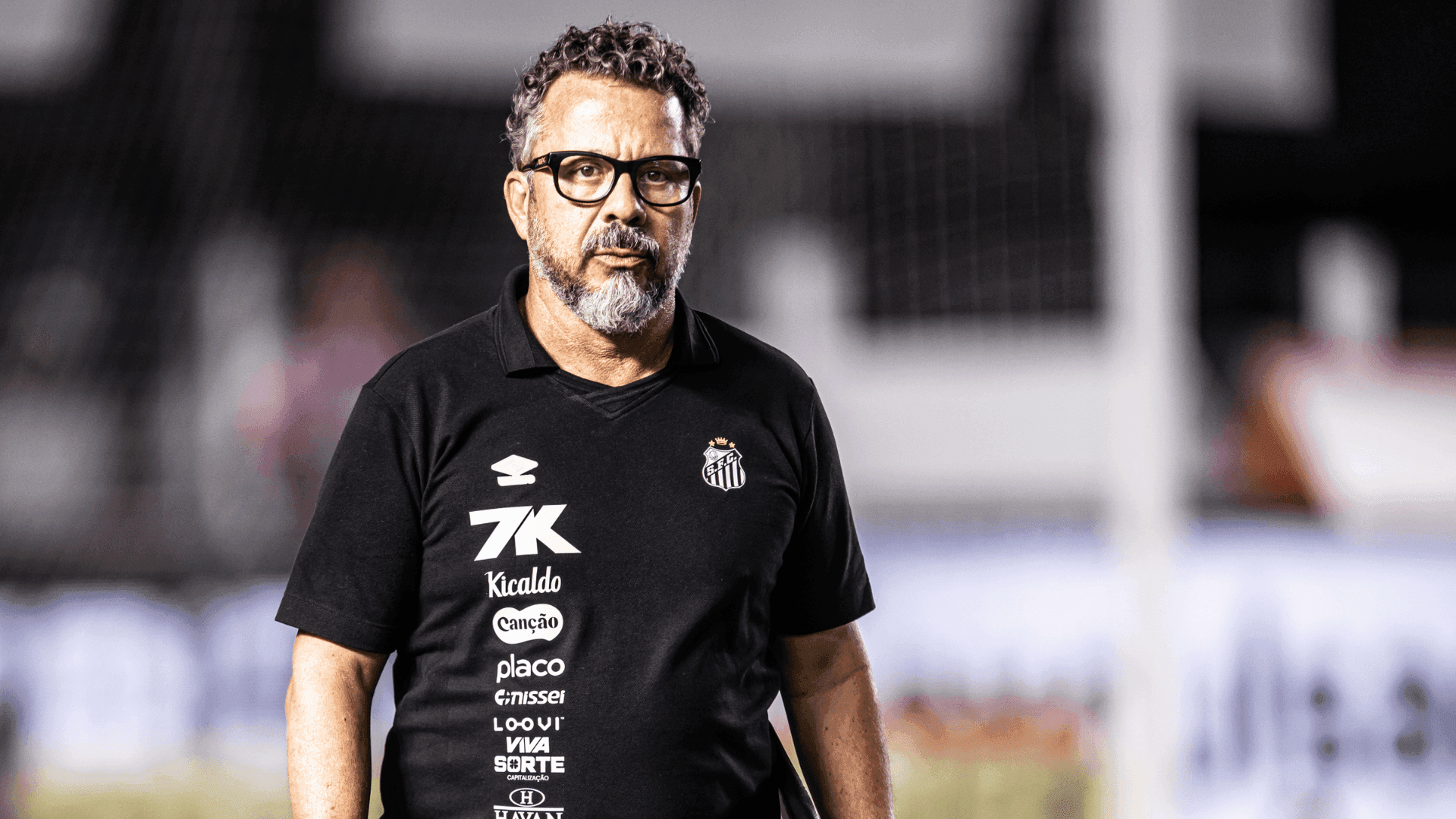 Cleber Xavier, técnico do Santos