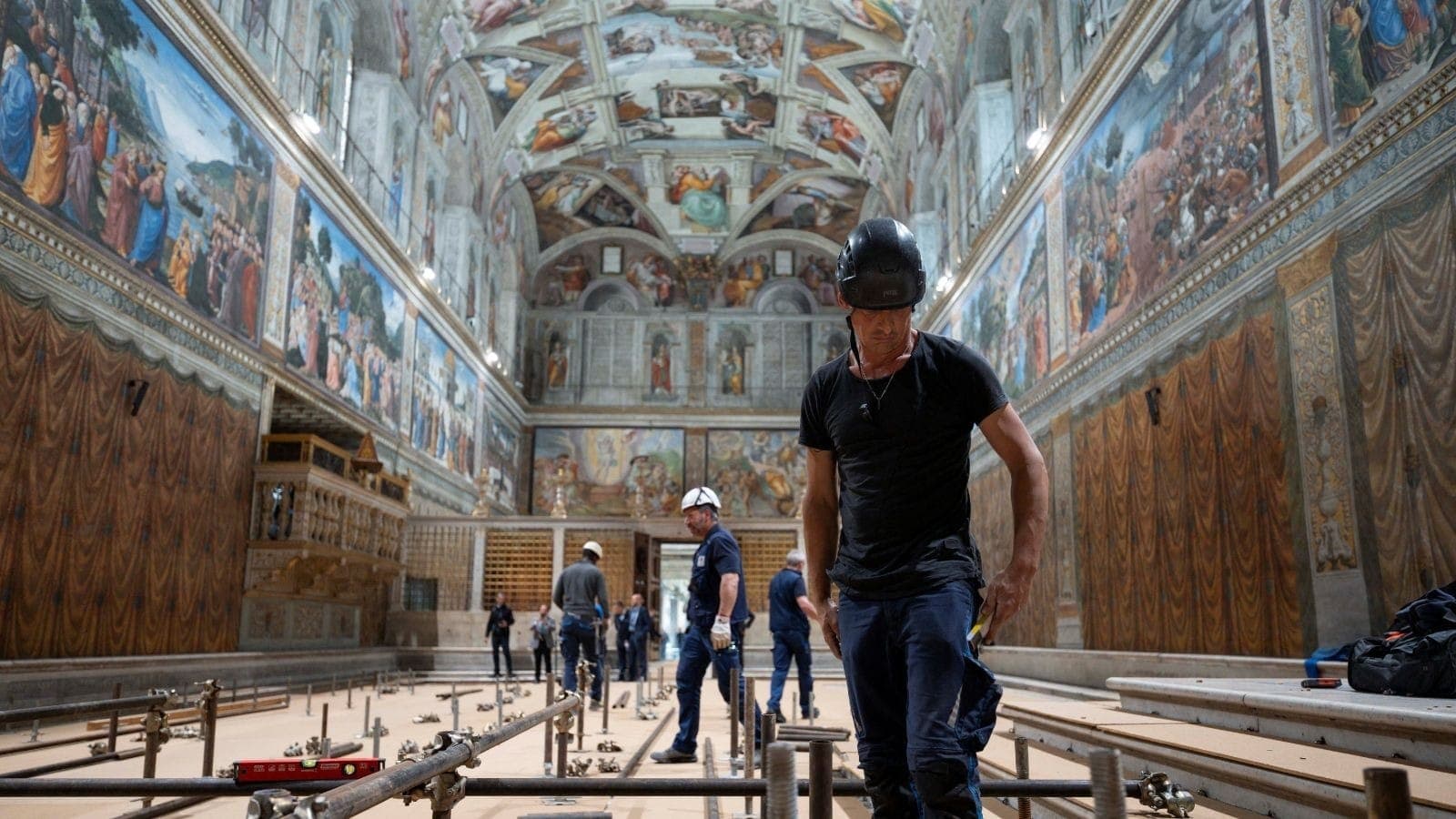 Preparação do Vaticano para o Conclave