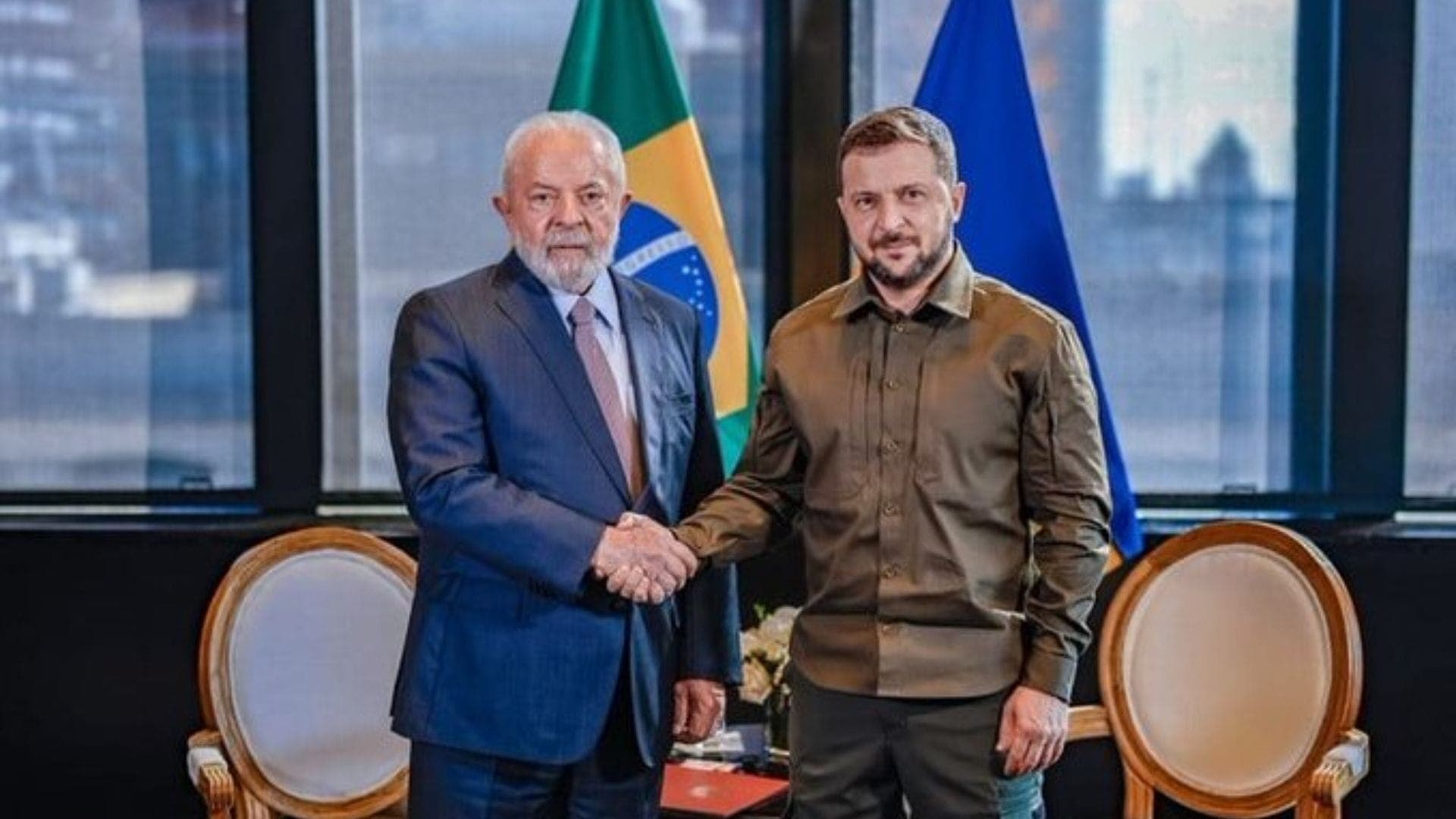 Lula e Zelensky