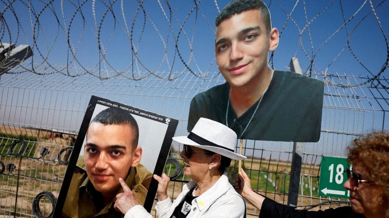 Avó de Edan Alexander, refém do Hamas