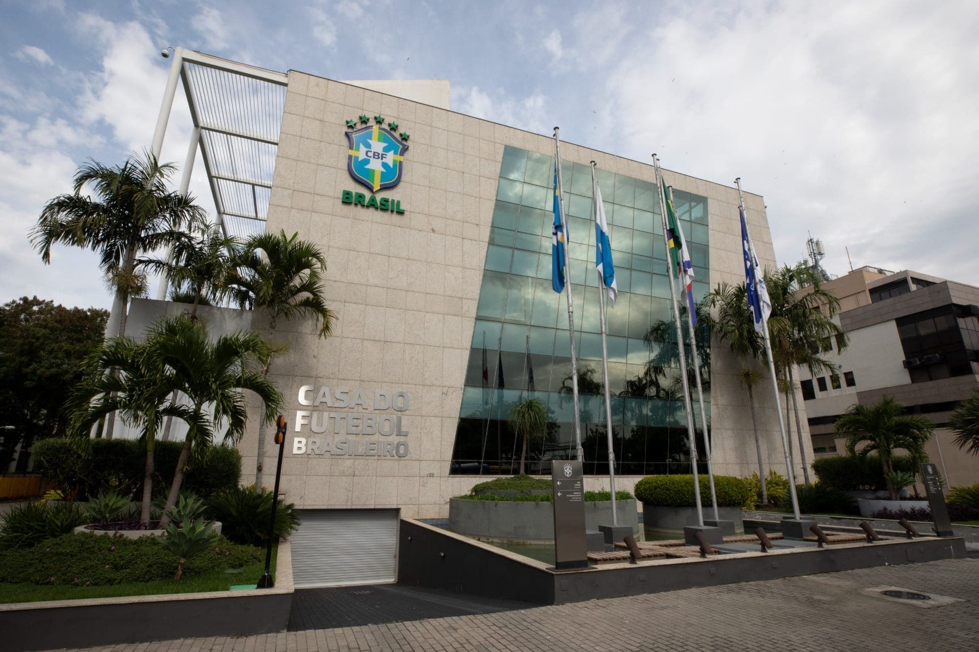Sede da CBF, no Rio de Janeiro
