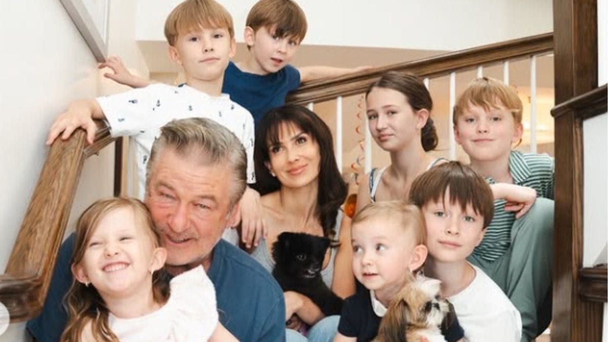 Alec Baldwin e família 
