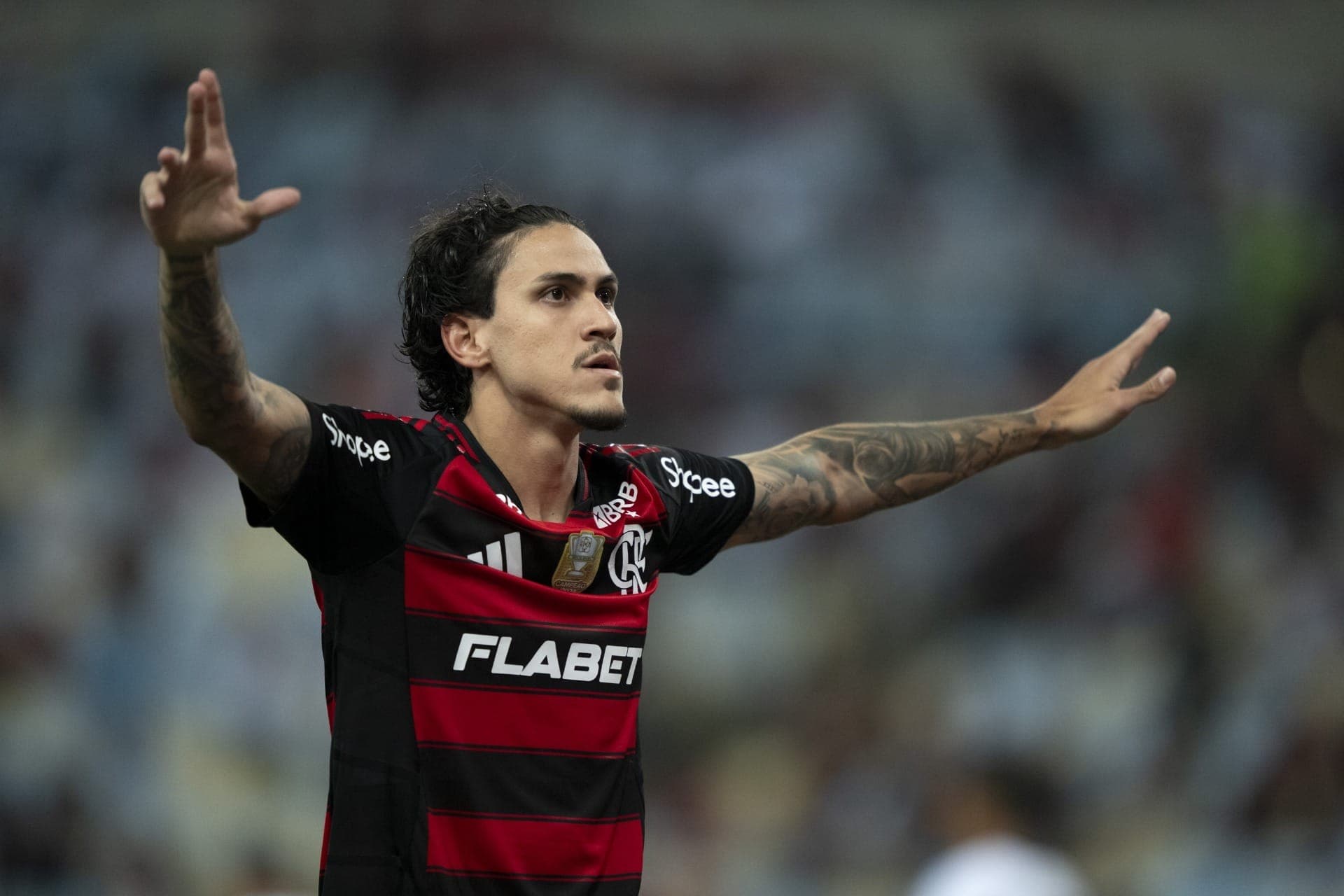 Pedro, atacante do Flamengo