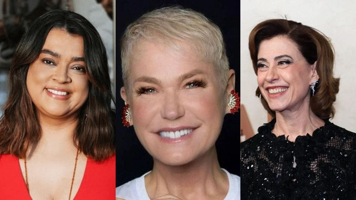 Preta Gil, Xuxa e Fernanda Torres