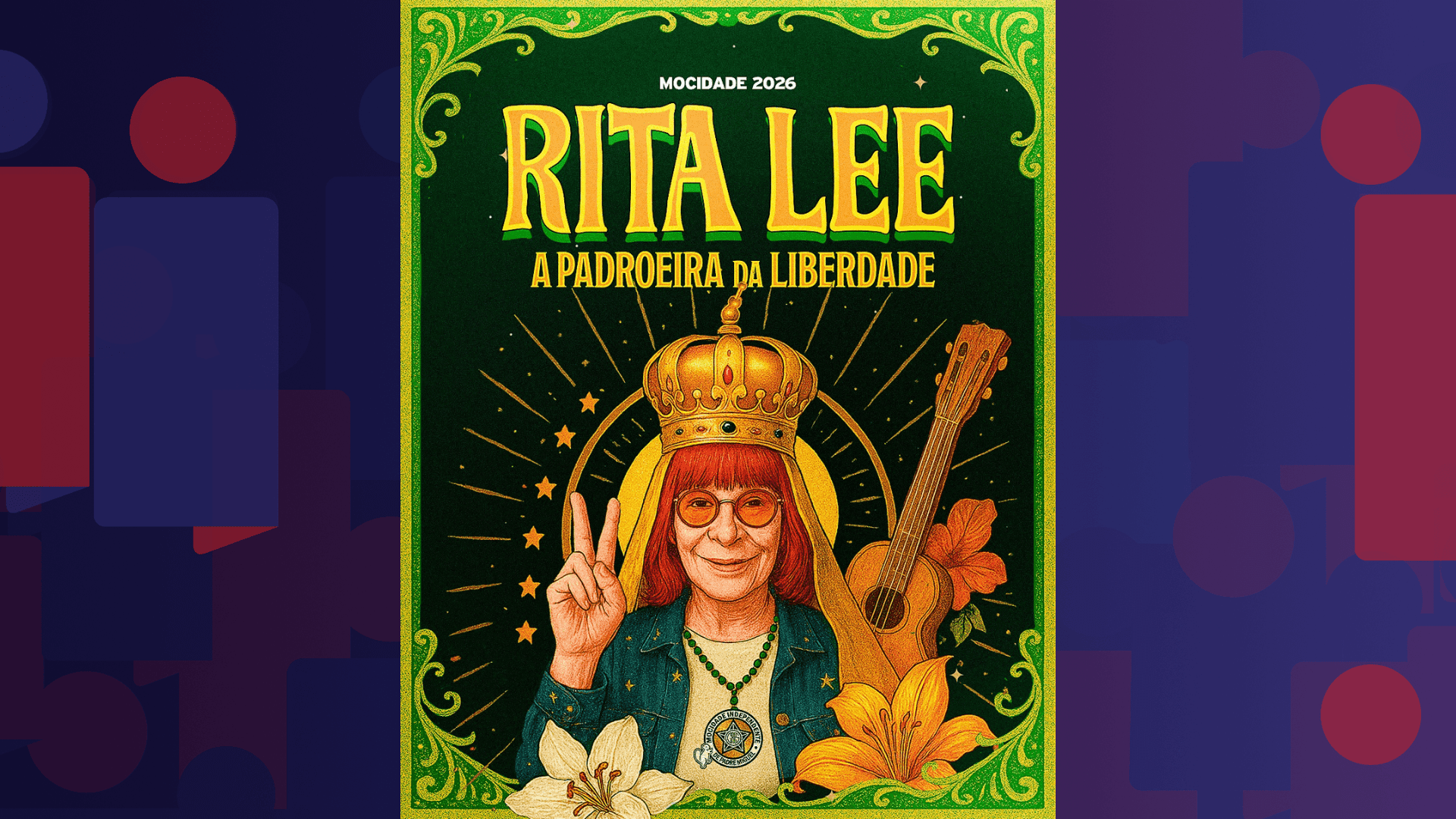 Rita Lee a Padroeira da Liberdade