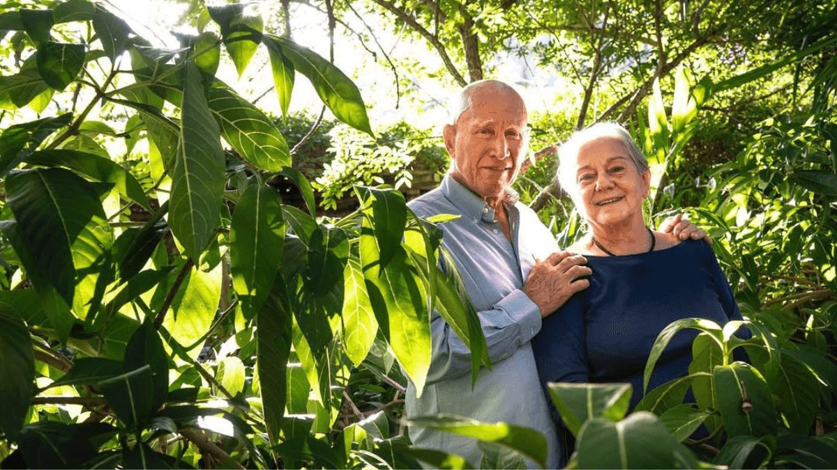 Sebastião e Lélia Salgado