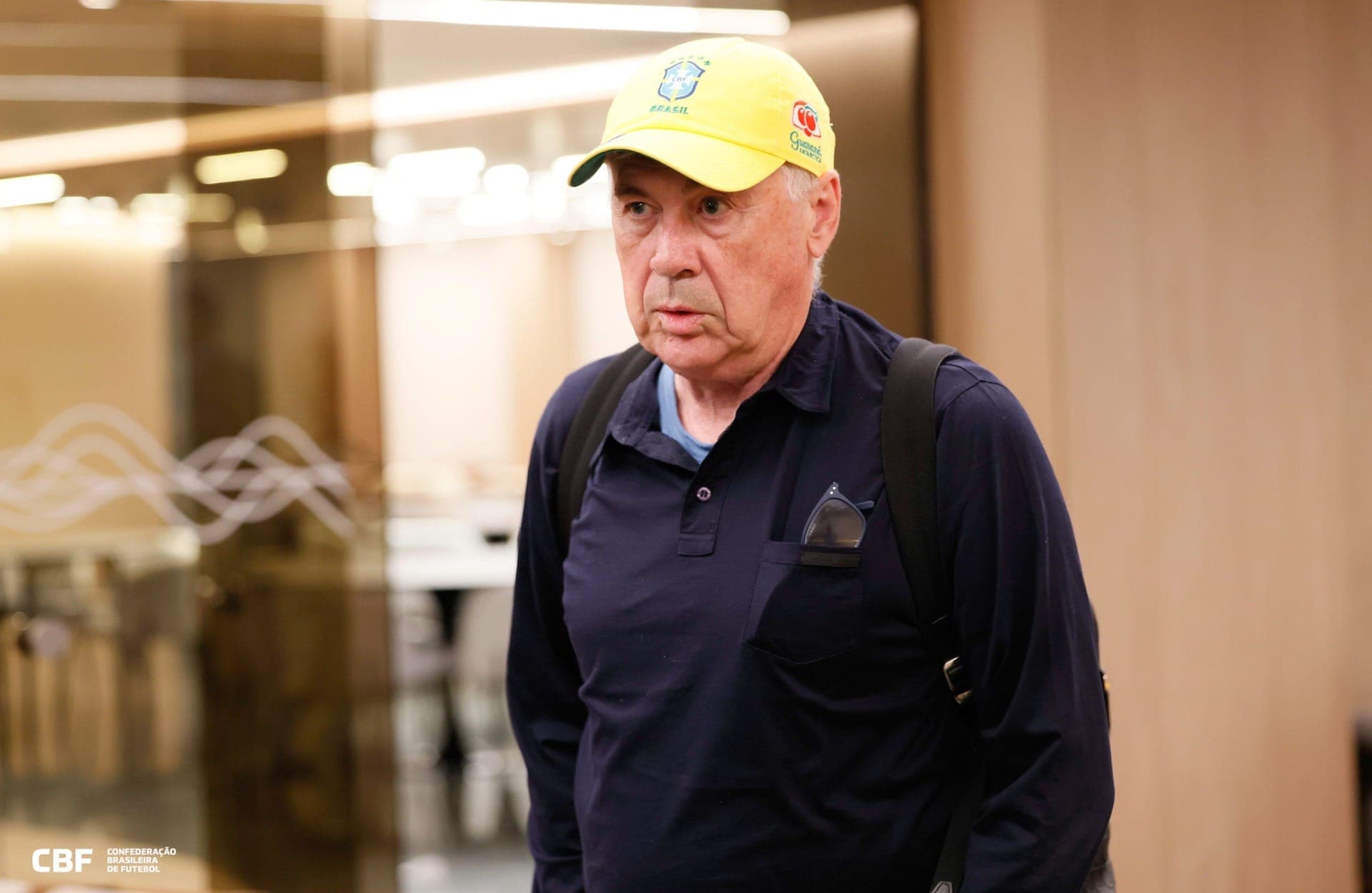 Ancelotti, técnico da Seleção Brasileira