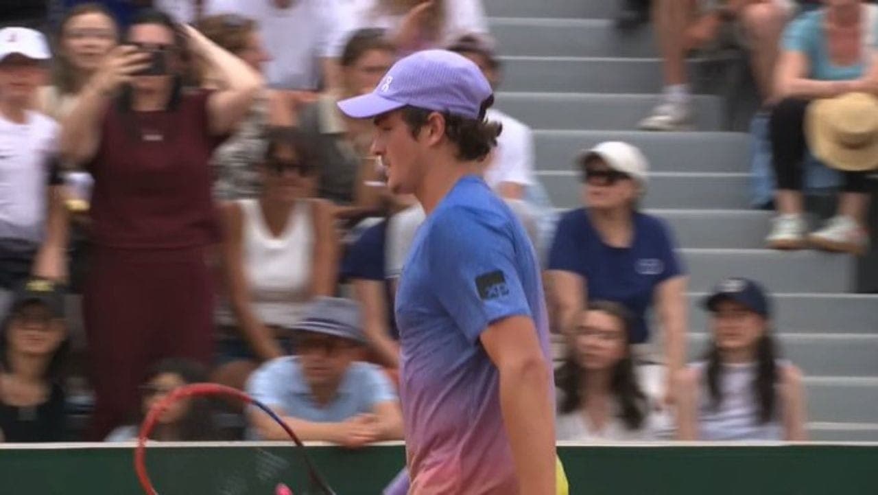 João Fonseca na 2ª fase de Roland Garros