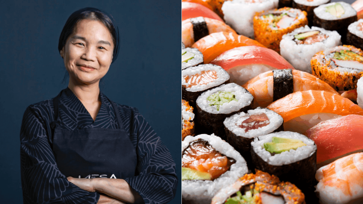 Telma Shiraishi ensina a fazer sushi em casa