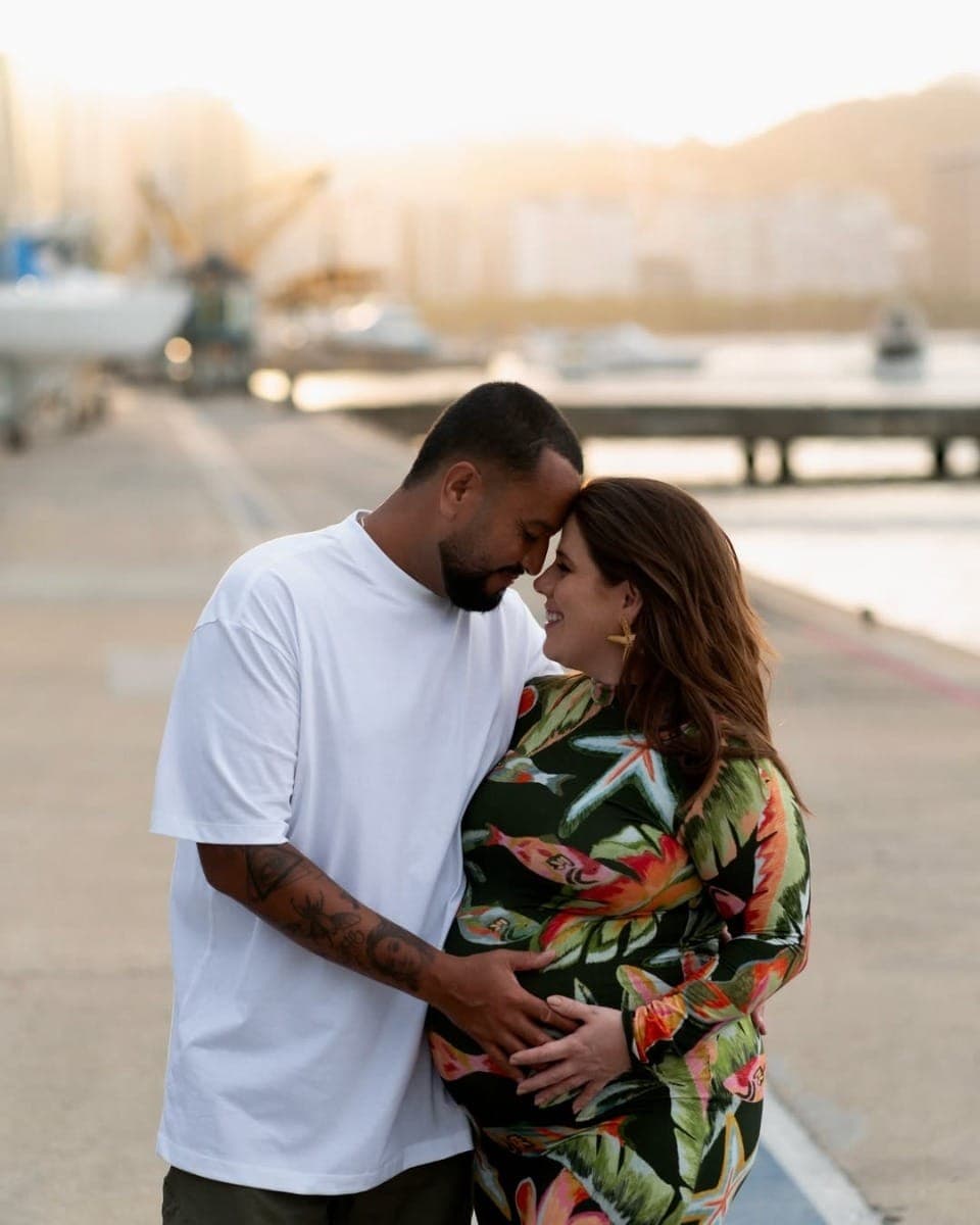 Tati Machado e o marido, Bruno
