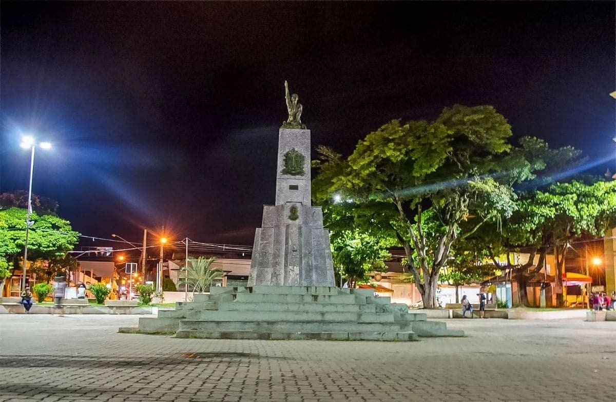 Praça Padro Filho, onde crime ocorreu