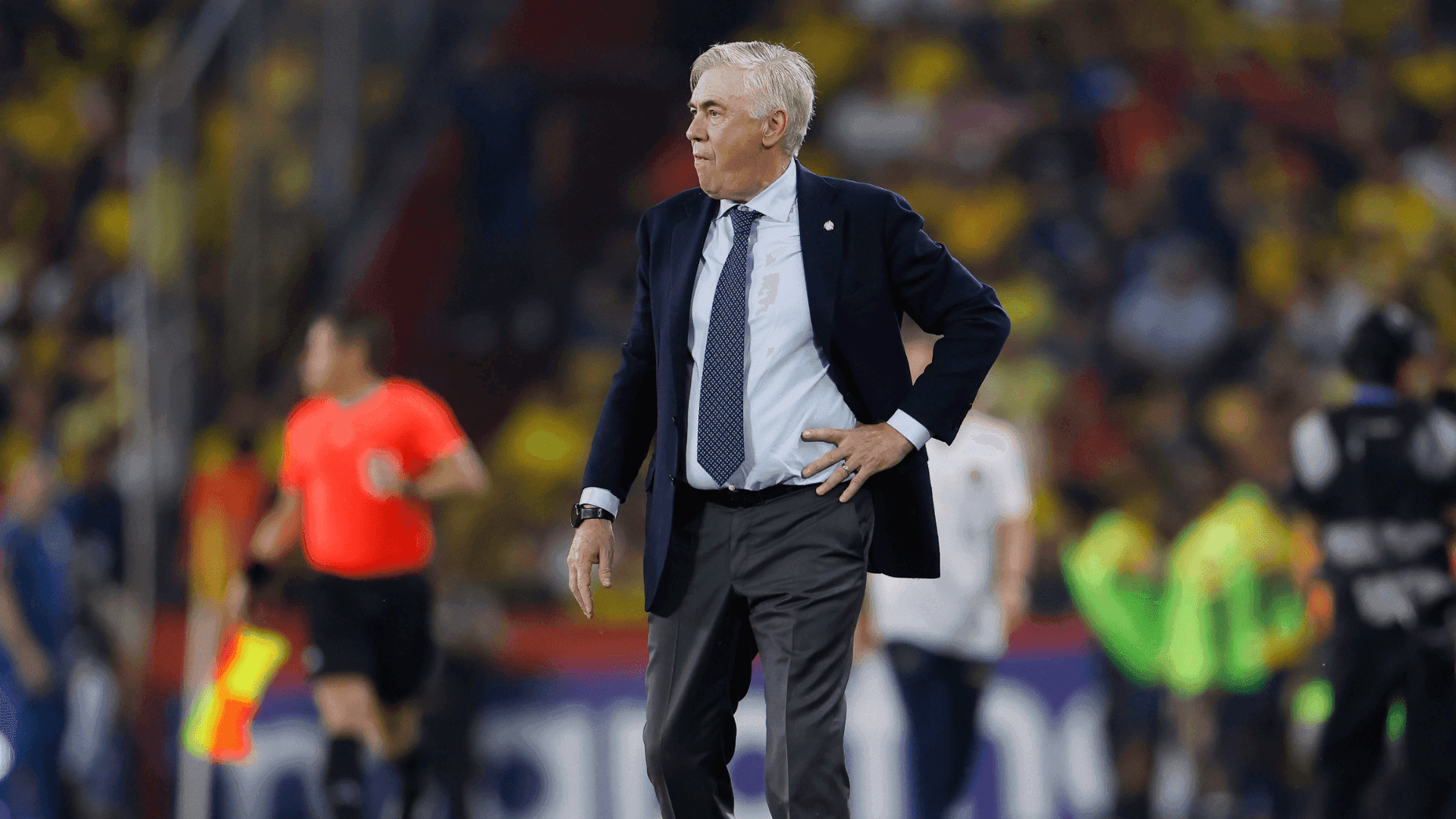 Carlo Ancelotti, técnico da Seleção Brasileira