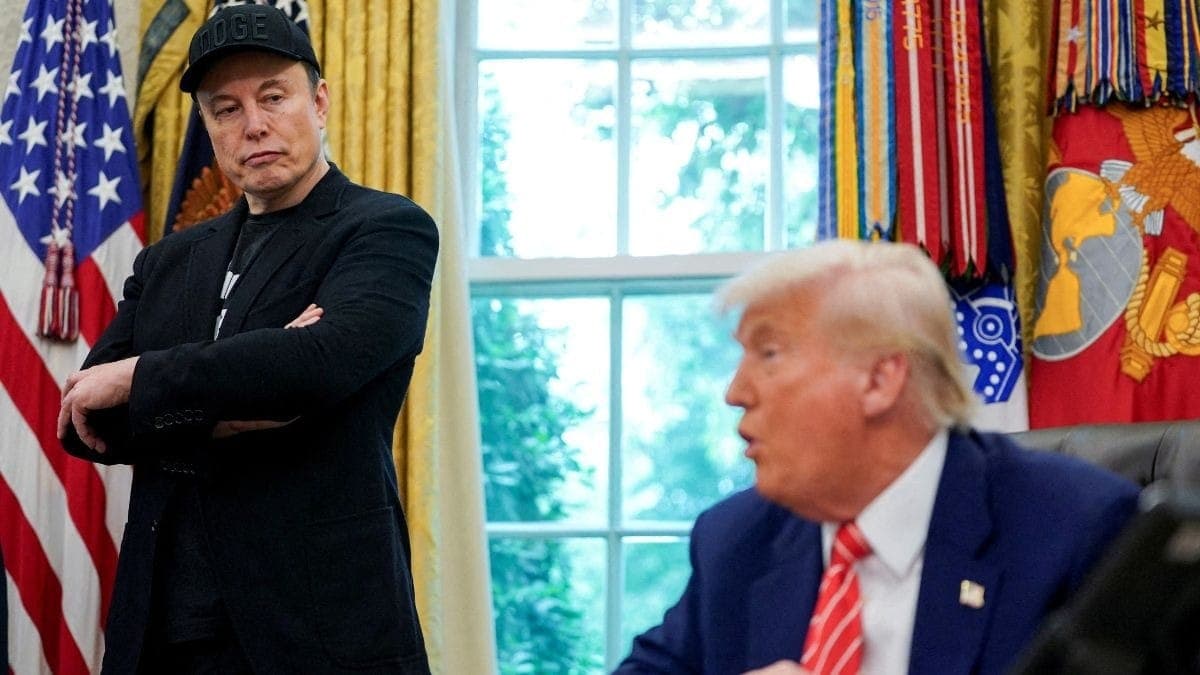 Elon Musk e Donald Trump 