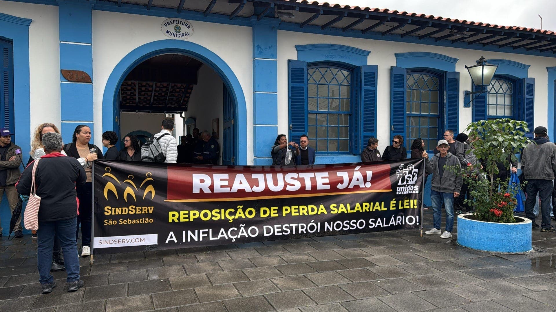 Servidores municipais de São Sebastião entram em greve nesta quarta-feira (11)