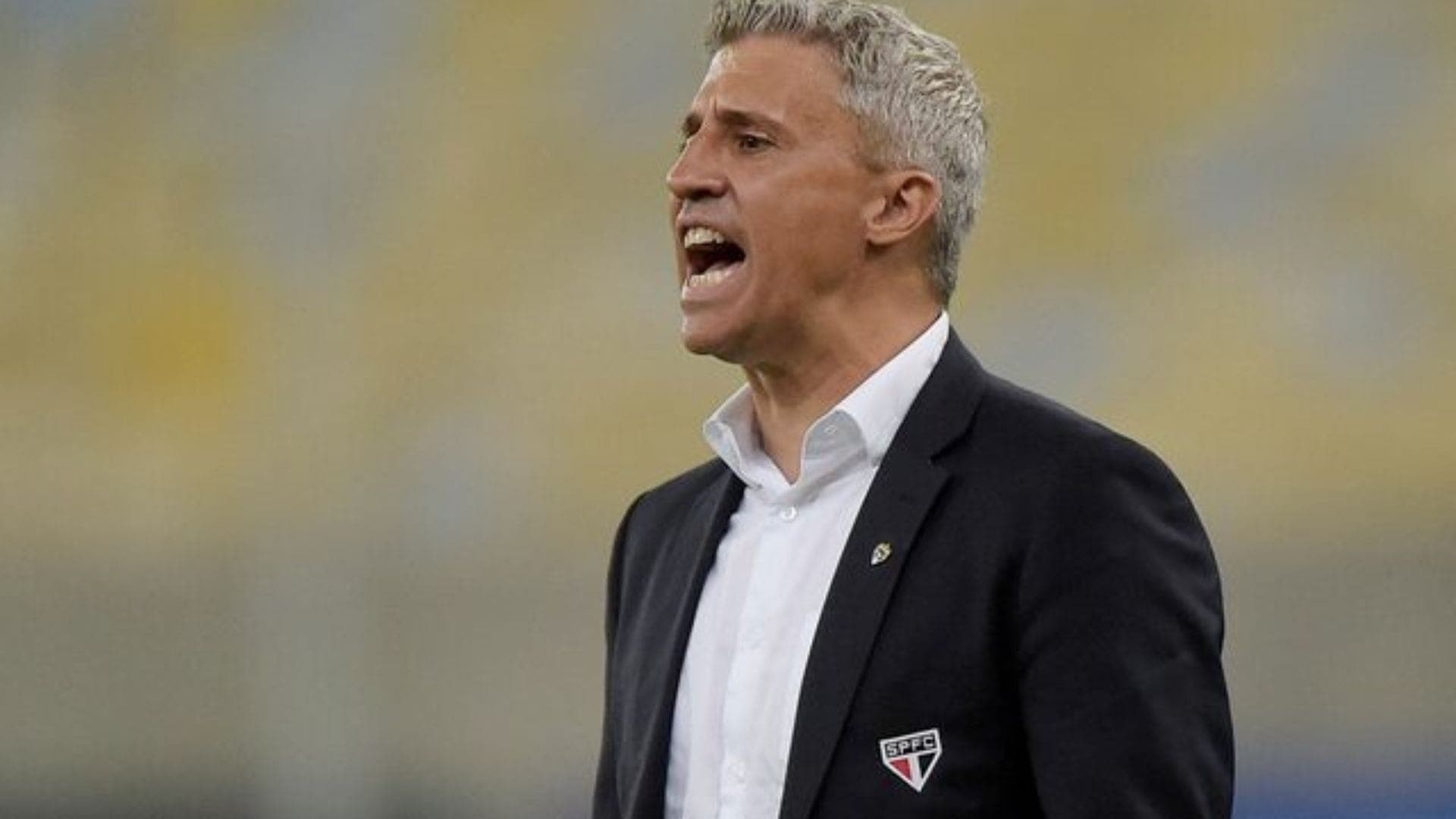 Hernán Crespo trabalhou por nove meses no São Paulo