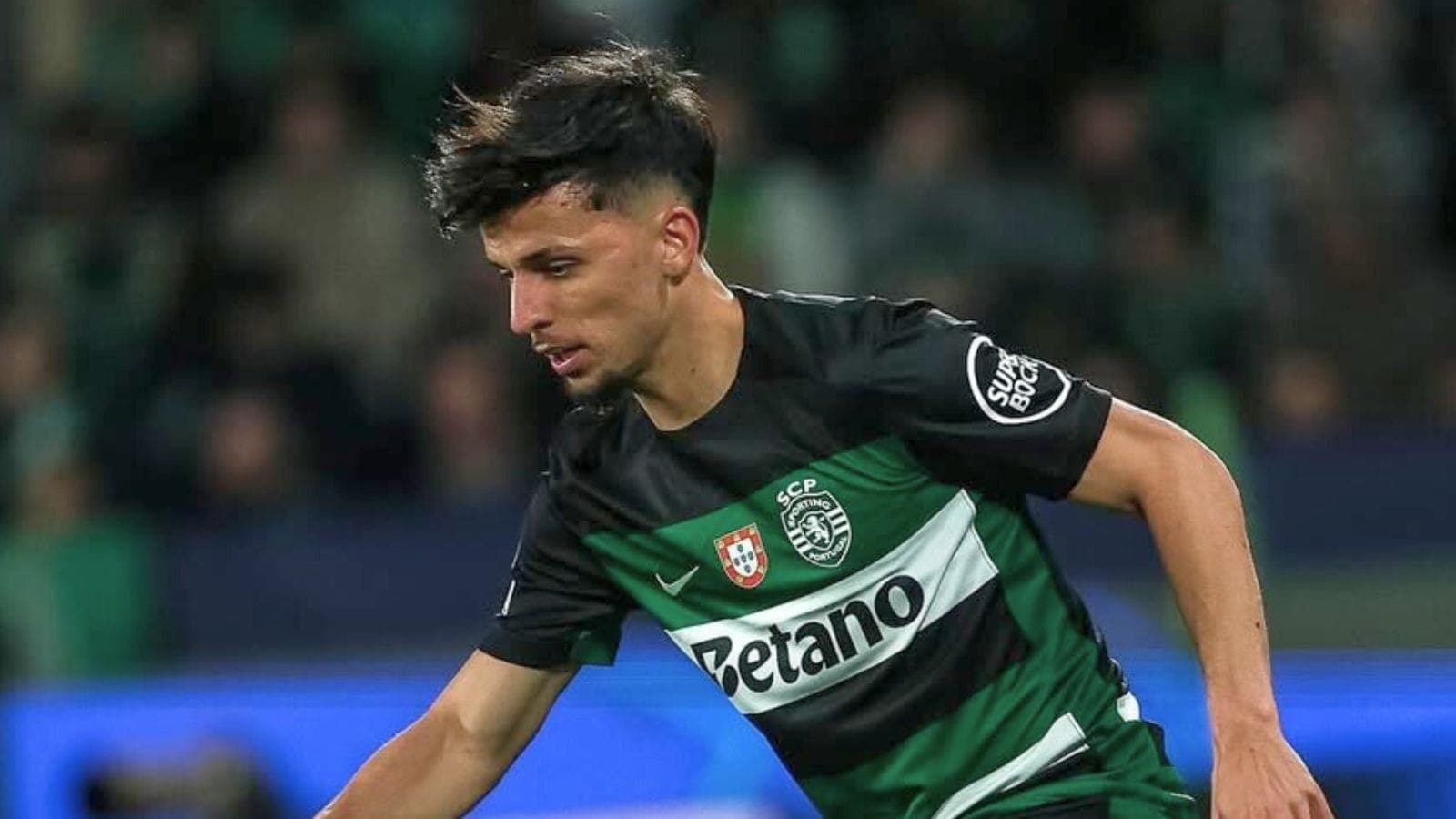 Biel, com a camisa do Sporting