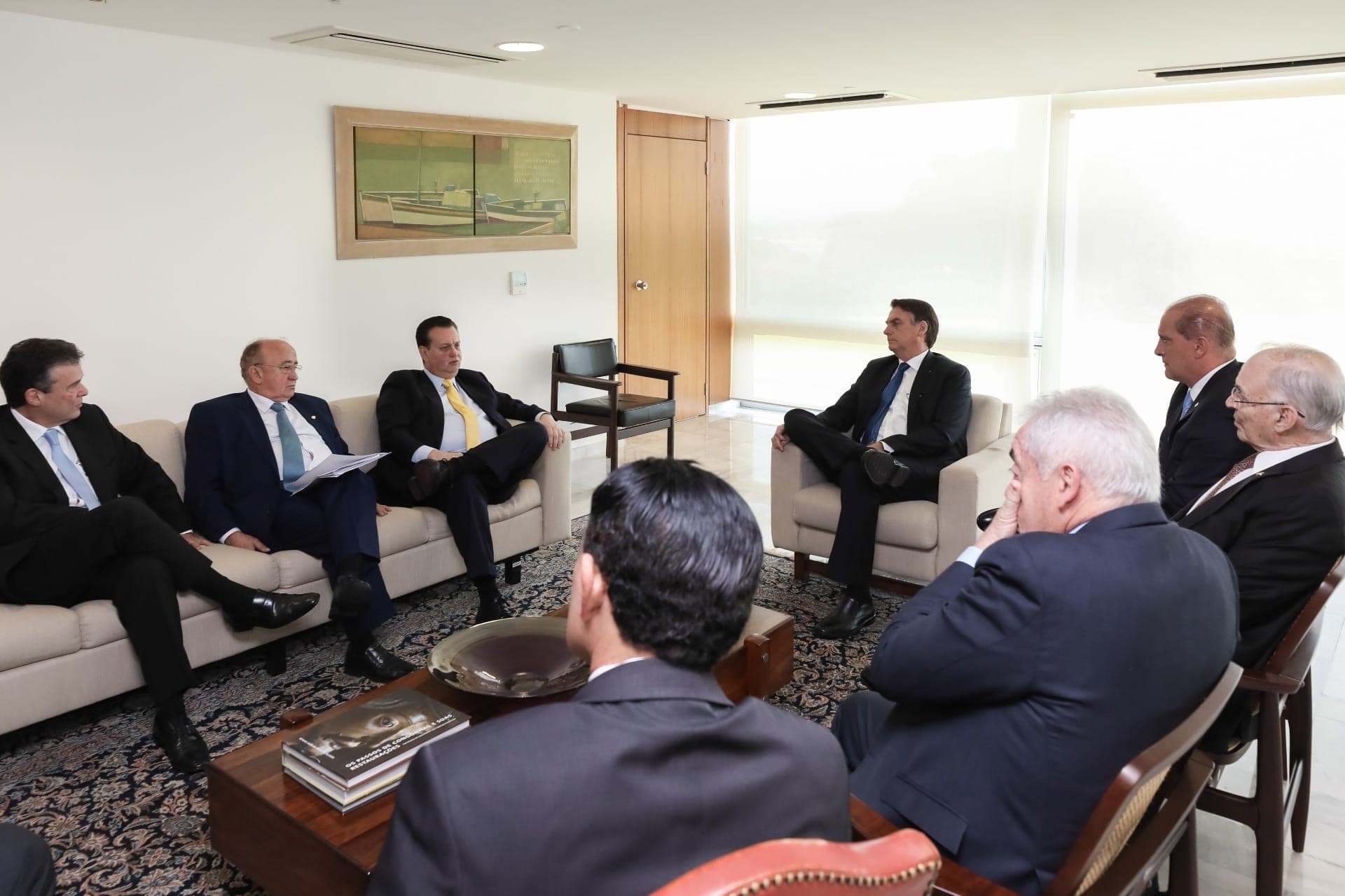 Gilberto Kassab e Jair Bolsonaro