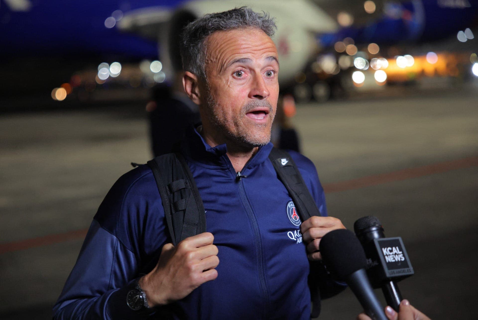 Luis Enrique, técnico do Paris Saint-Germain