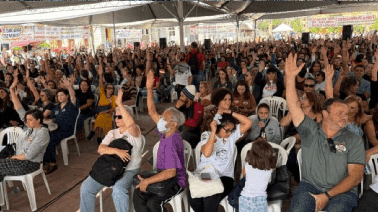 Greve dos professores