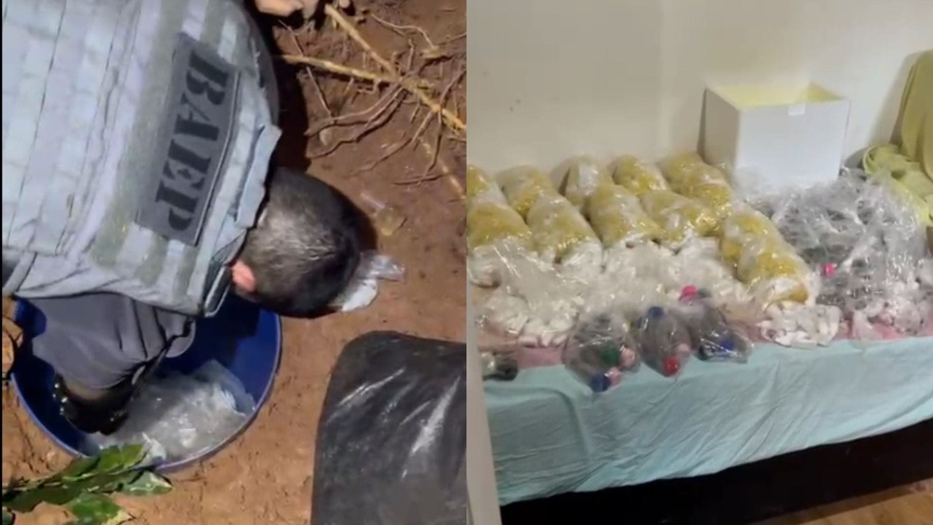 Baep fez apreensão de drogas em SP