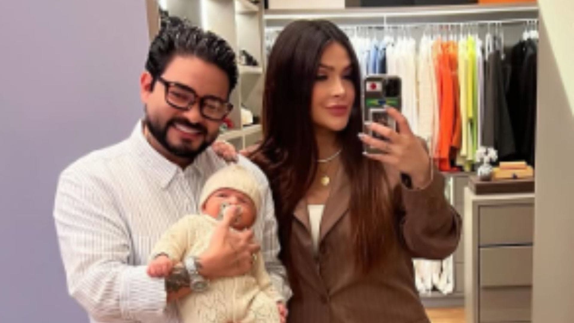 Yudi com a família