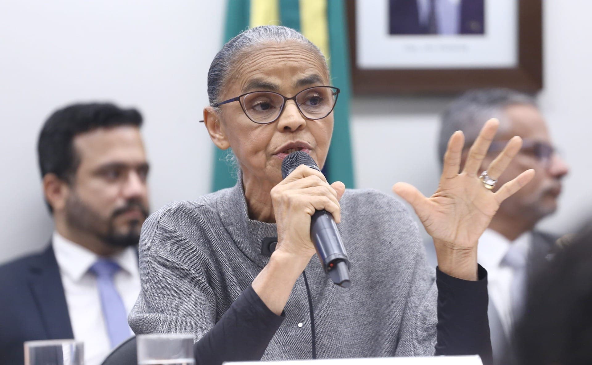 Marina Silva esteve na Câmara dos Deputados