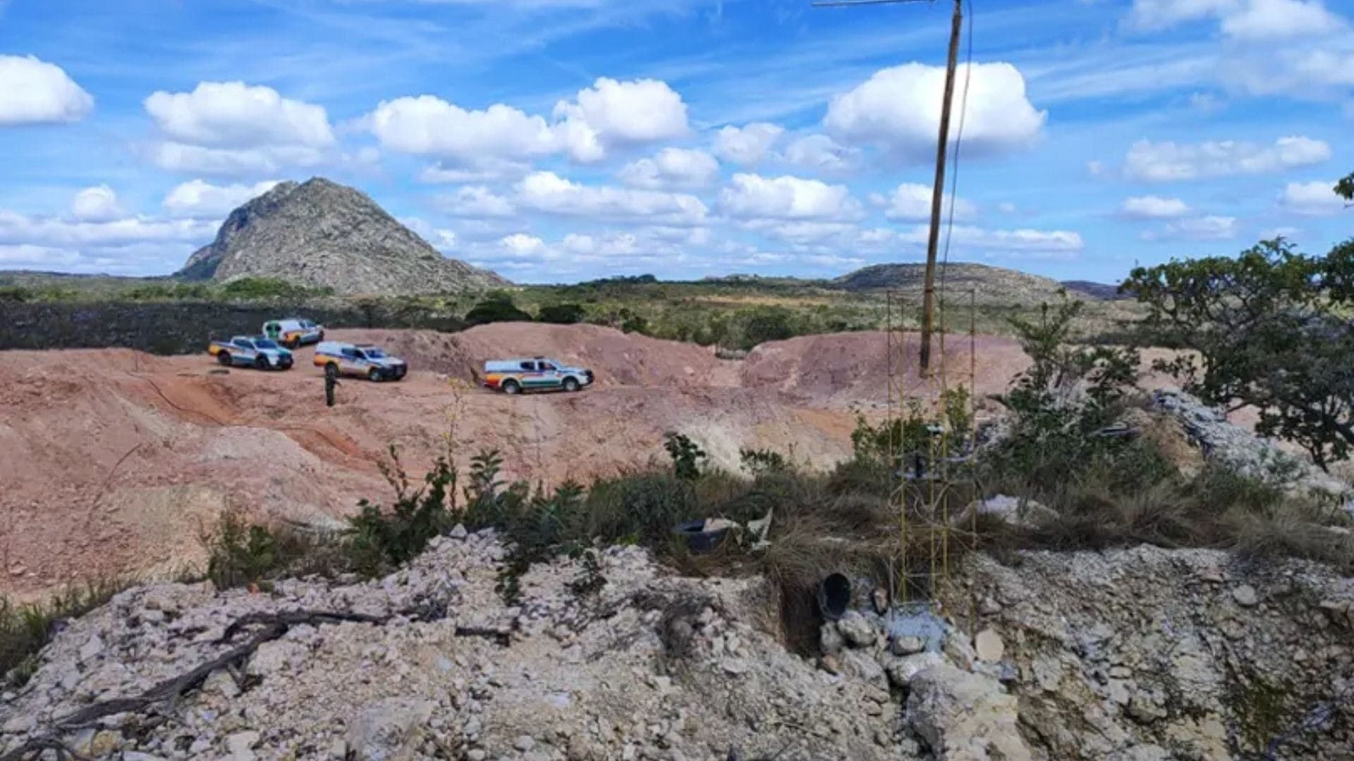 Garimpo ilegal em Minas Gerais