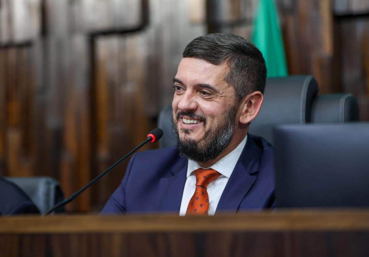 Rodrigo Bacellar, atual presidente da Alerj