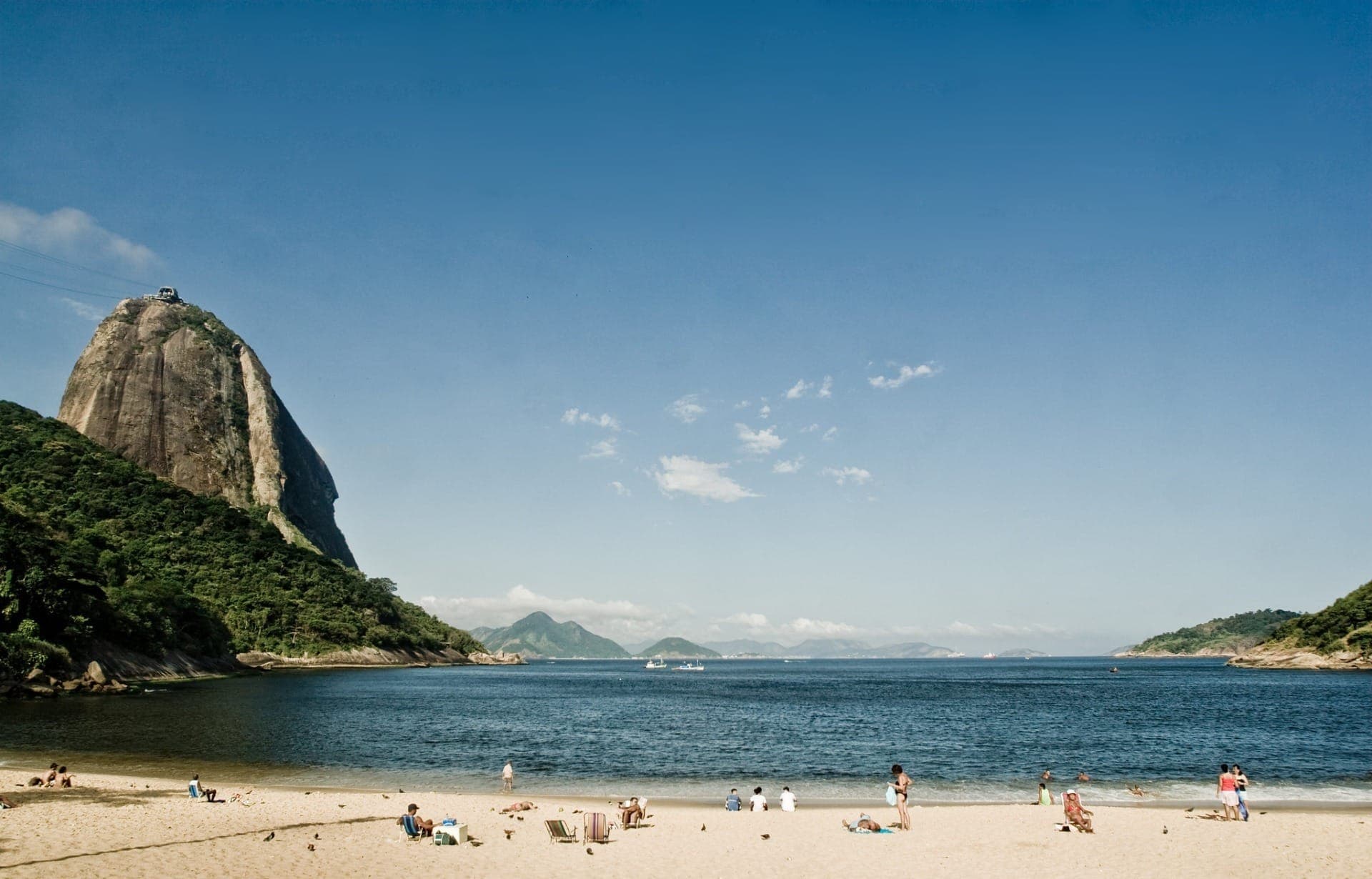 Praia Vermelha, na Zona Sul