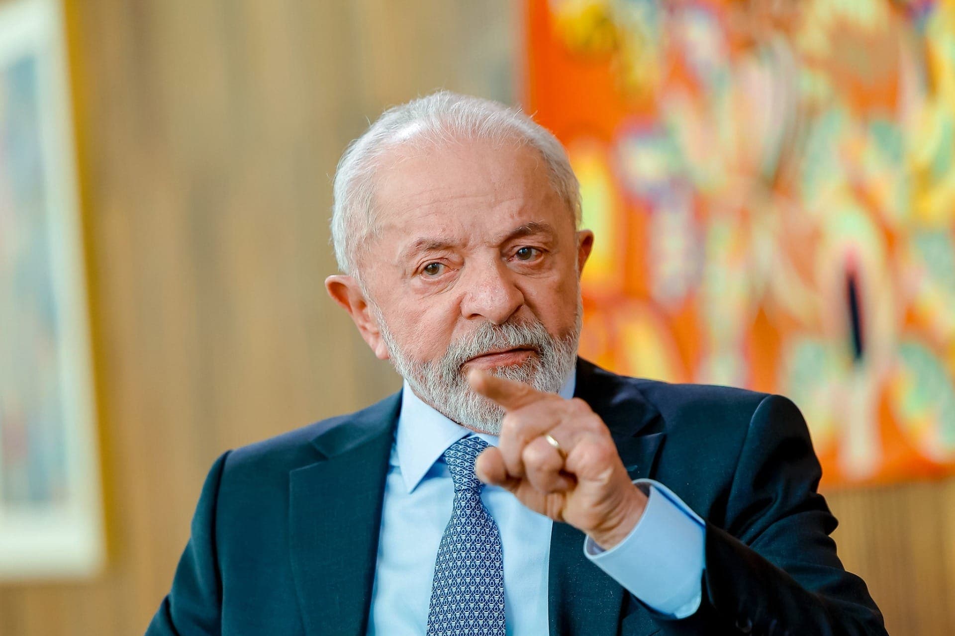 O presidente Luiz Inácio Lula da Silva (PT)