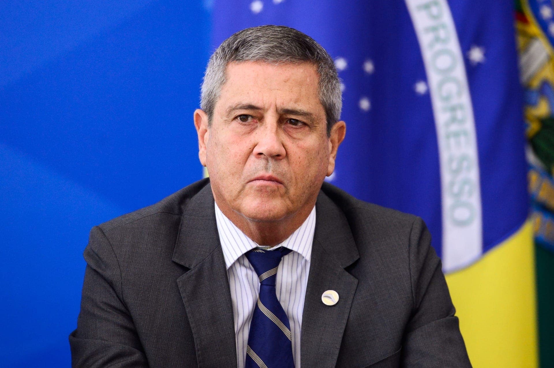 O ex-ministro da Defesa, Walter Braga Netto