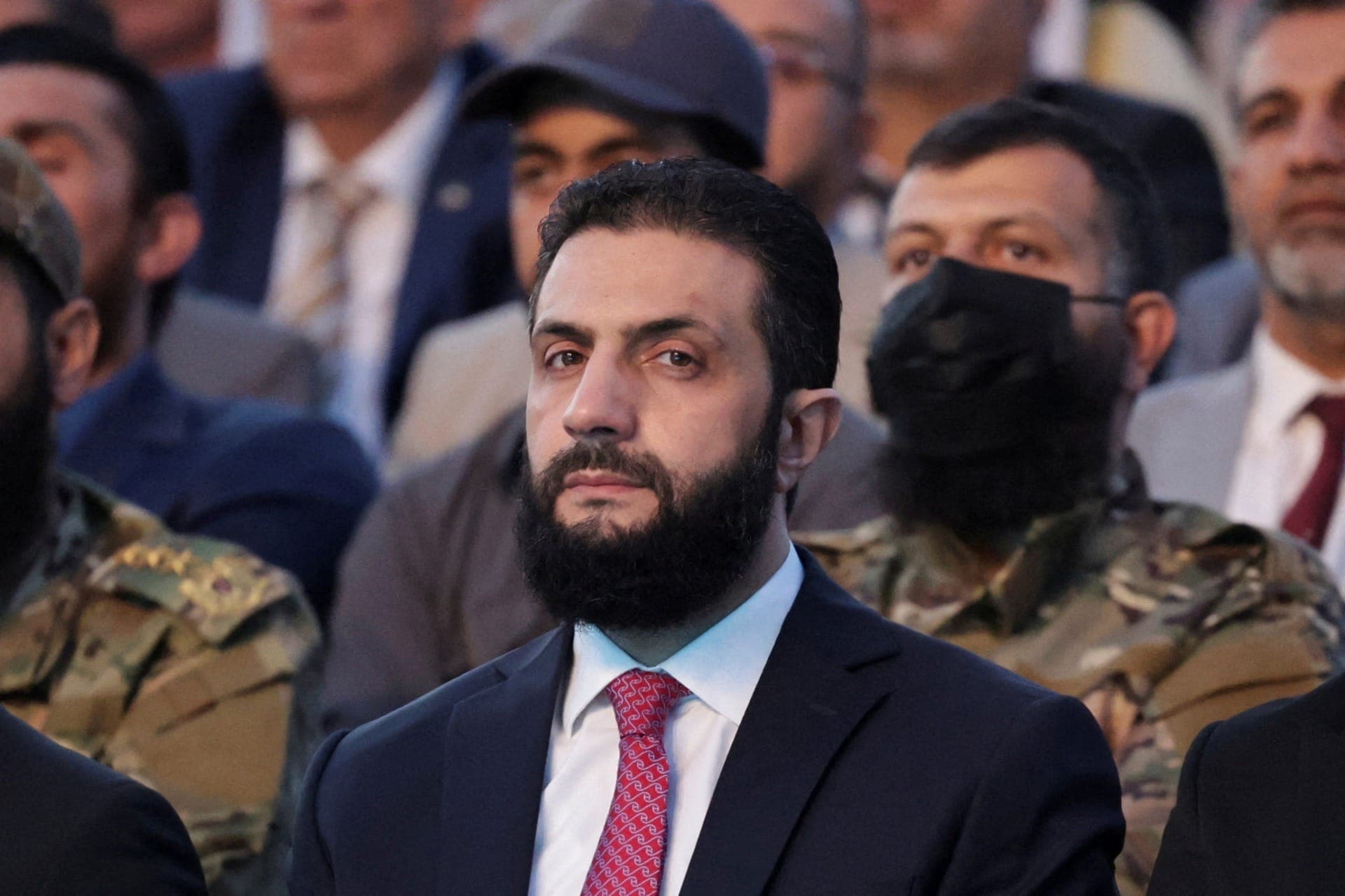 Ahmed al-Sharaa, presidente interino da Síria 