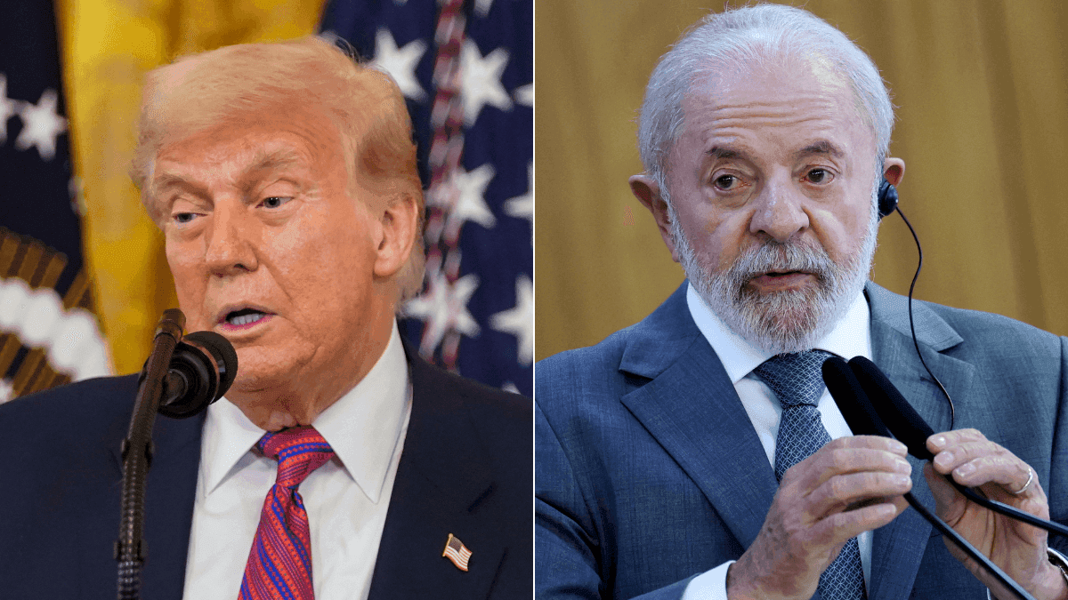 Donald Trump e Lula 