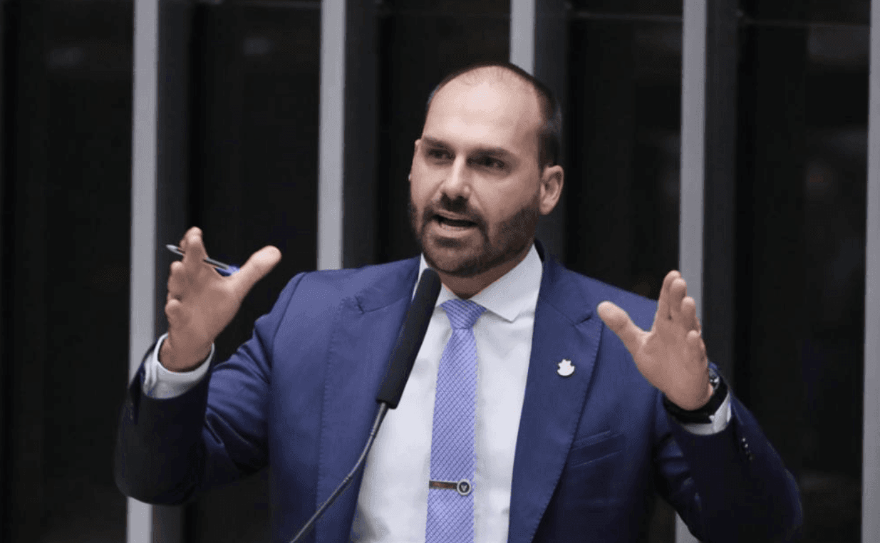 O deputado Eduardo Bolsonaro (PL-SP)