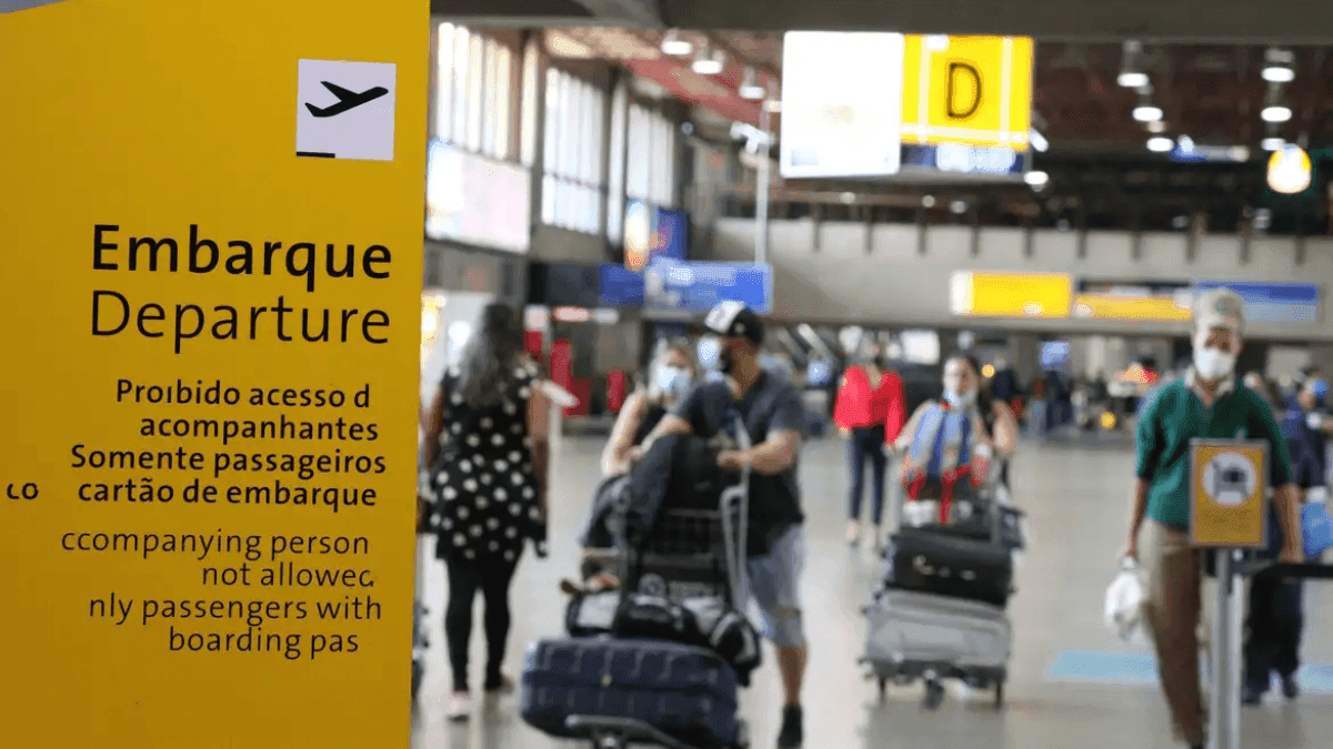 Aeroporto de Guarulhos, em São Paulo