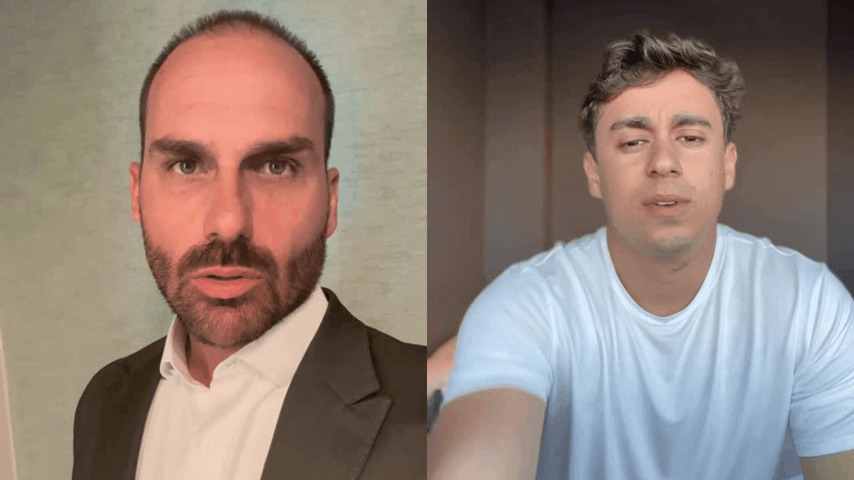 Eduardo Bolsonaro e Nikolas Ferreira