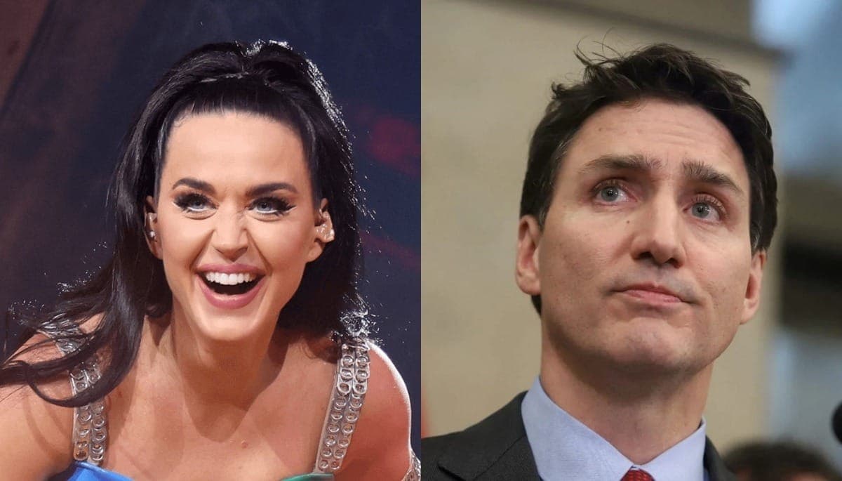 Katy Perry janta com ex-premiê do Canadá