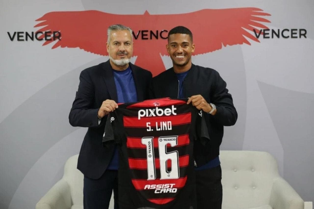 Samuel Lino reforça o Flamengo