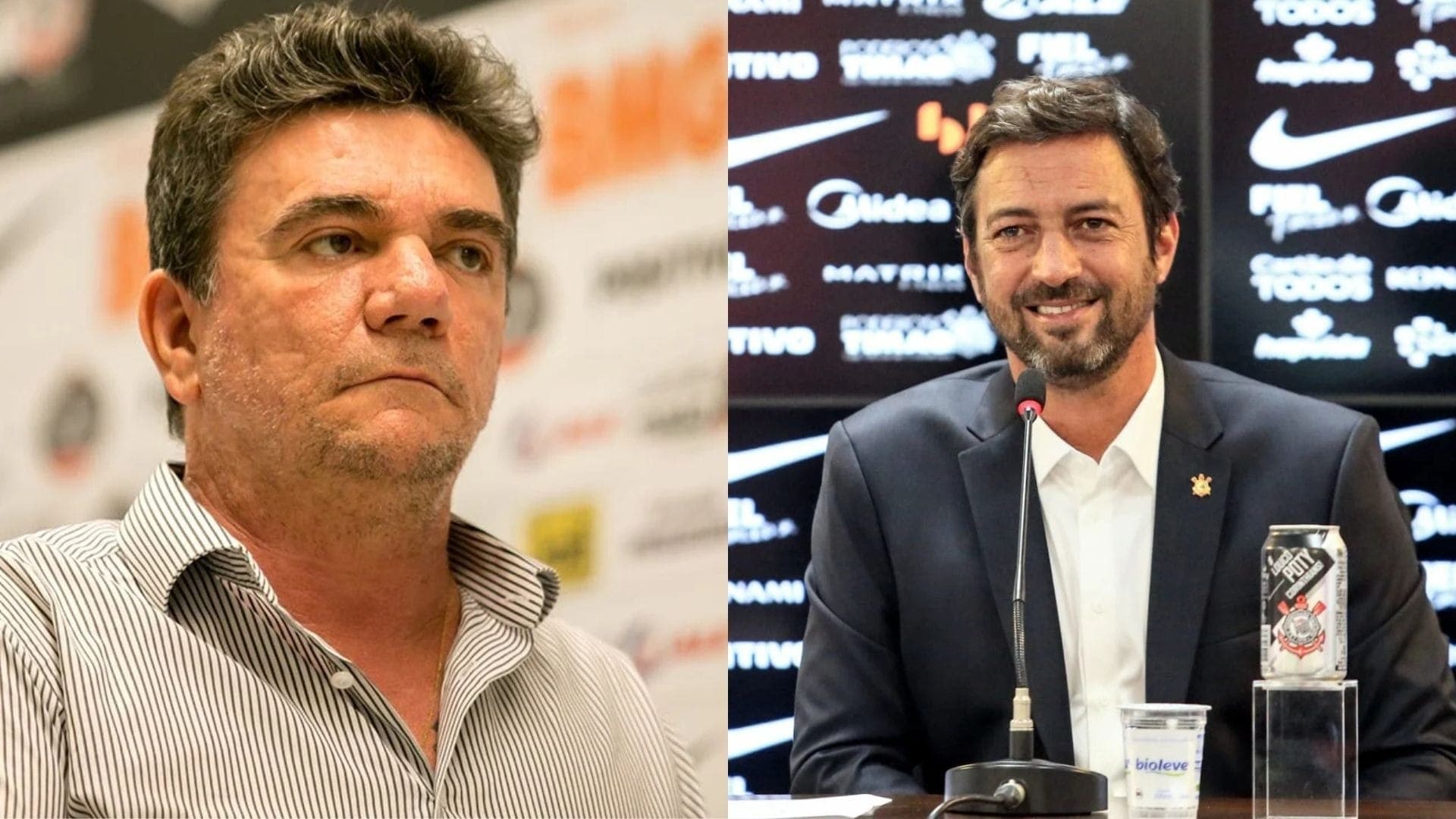 Andrés Sanchez e Duílio Monteiro Alves