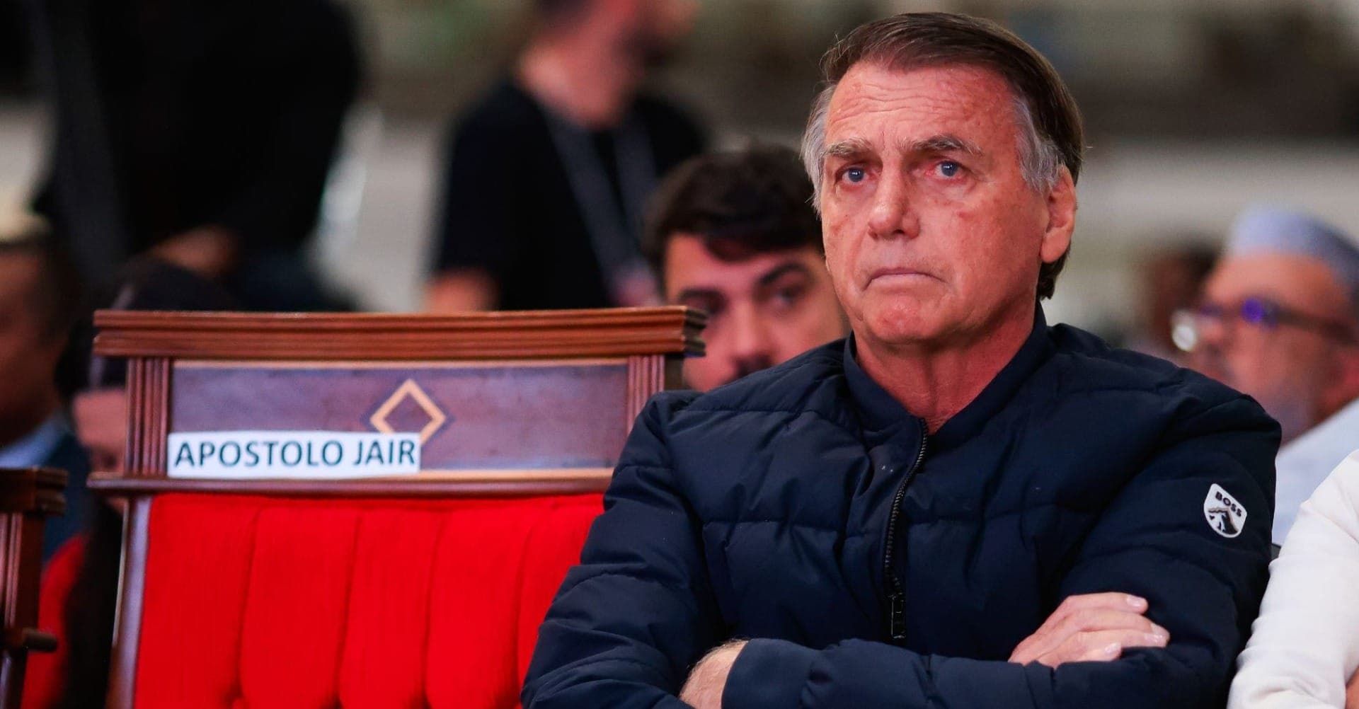 O ex-presidente Jair Bolsonaro