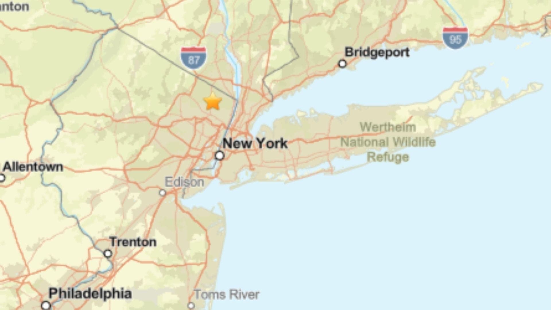 Terremoto foi sentido em Nova York