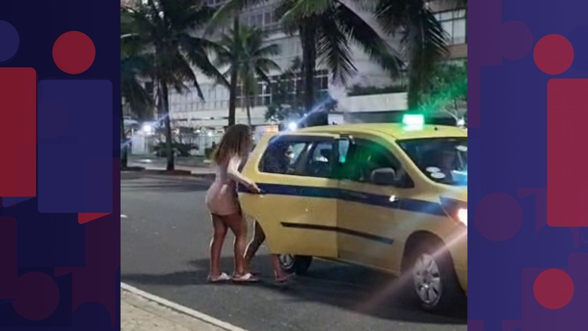 As mulheres fugiram em um táxi. Elas já foram identificadas. As investigações apontam que o motorista não estaria relacionado com o crime