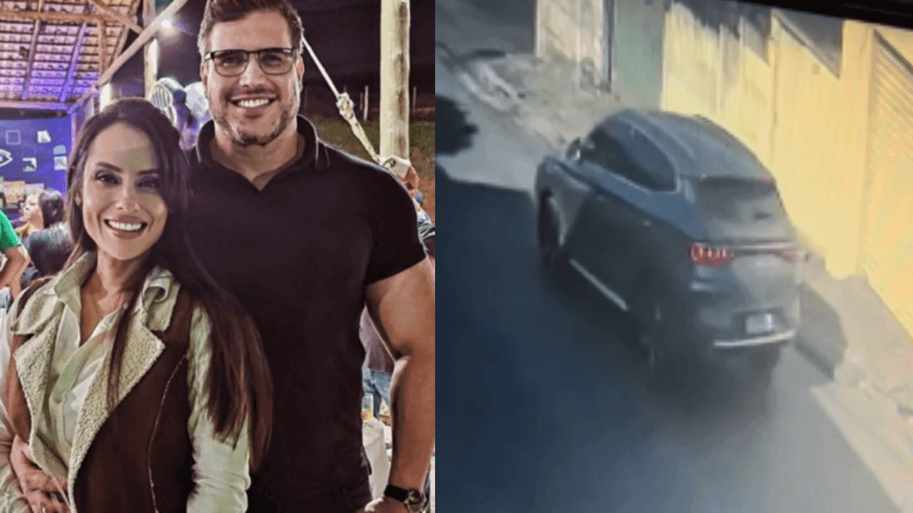 Rêne Junior e sua esposa, Ana Paula Balbino