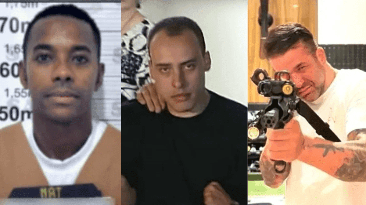 Robinho, Nardoni e Thiago Brennand já estiveram presos em Tremembé (SP)
